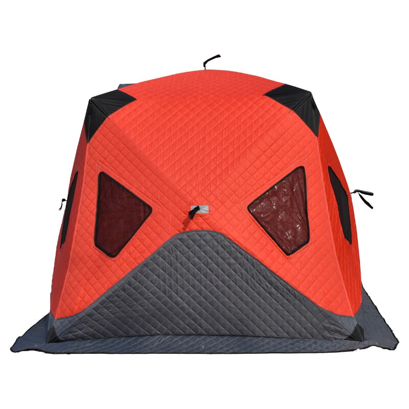 Ultralarge  200X200X175cm Automatic 3-4 Person Use Winter Keep Warm Thickened Cotton Ice Fishing Outdoor Portable Camping Tent