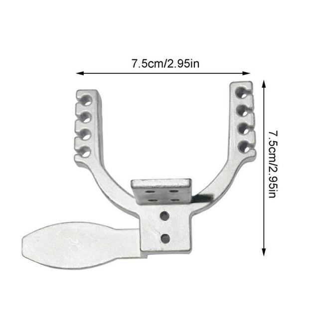 DIY 304 Stainless Steel  Slingshot Accessories Sliding Module Trigger Strong Rubber Band Mechanical Slingshot Accessories