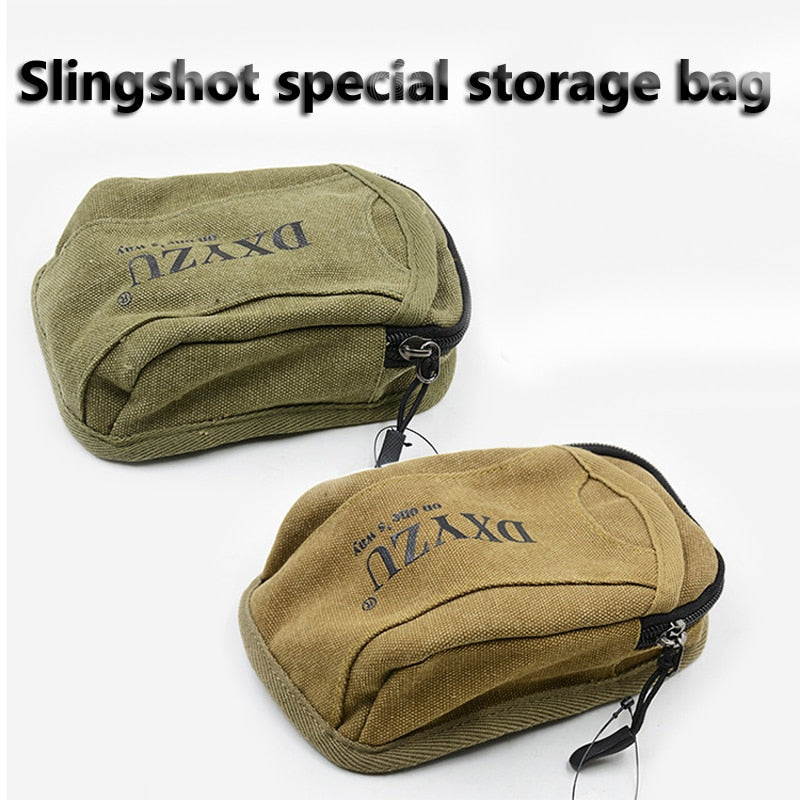 1pcs Slingshot fine Material canvas bags Balls Bag