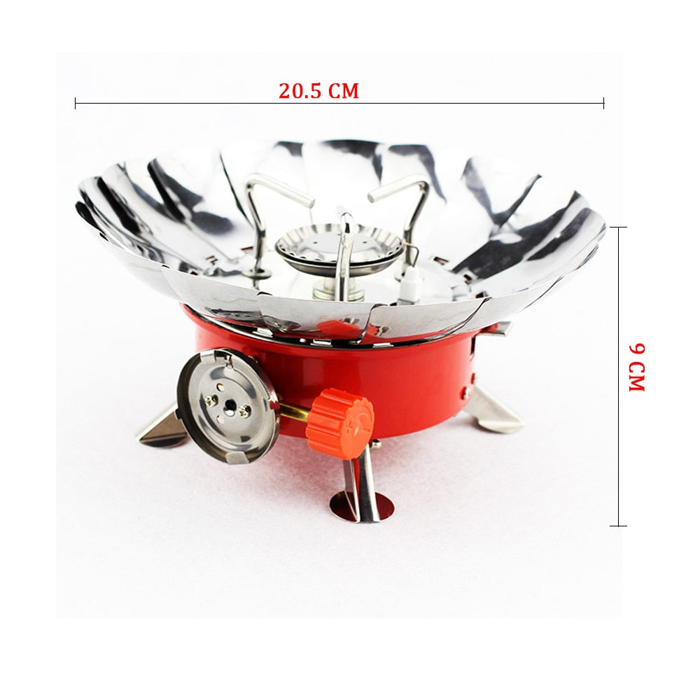 Portable Windproof Camping Stove Gas