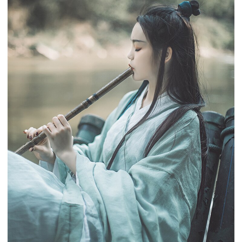 Tang Dynasty Ancient Hanfu Dress Women Swordsman National Costume Fairy Outfit Traditional Chinese Princess Stage Clothing