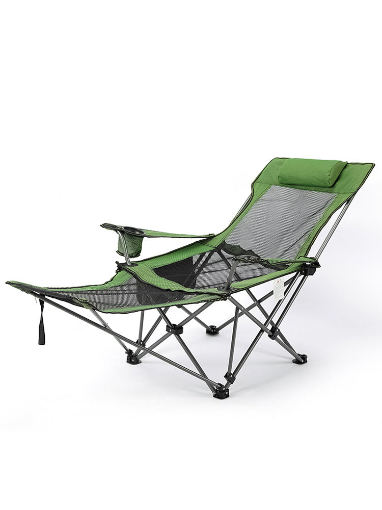 Manufacturer direct selling outdoor folding chair beach chair reclining chair portable camping picnic chair leisure fishing chair director chair