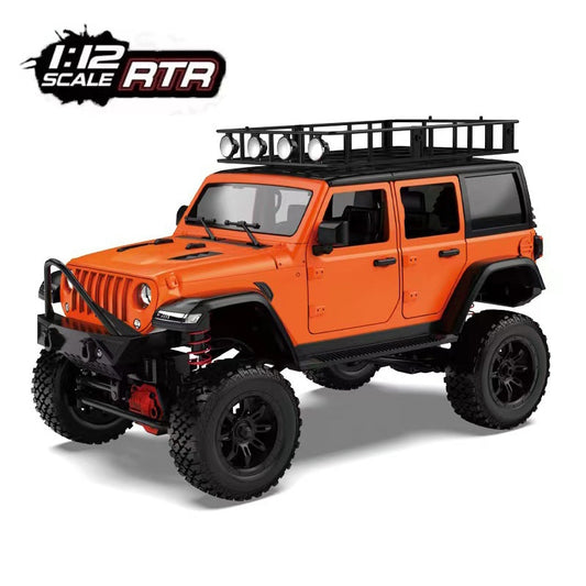RC Crawler 4x4 Car MN128  2.4G Climbing Buggy Professional with LED Light Full Scale Remote Control Cars Toys for Boys Gift